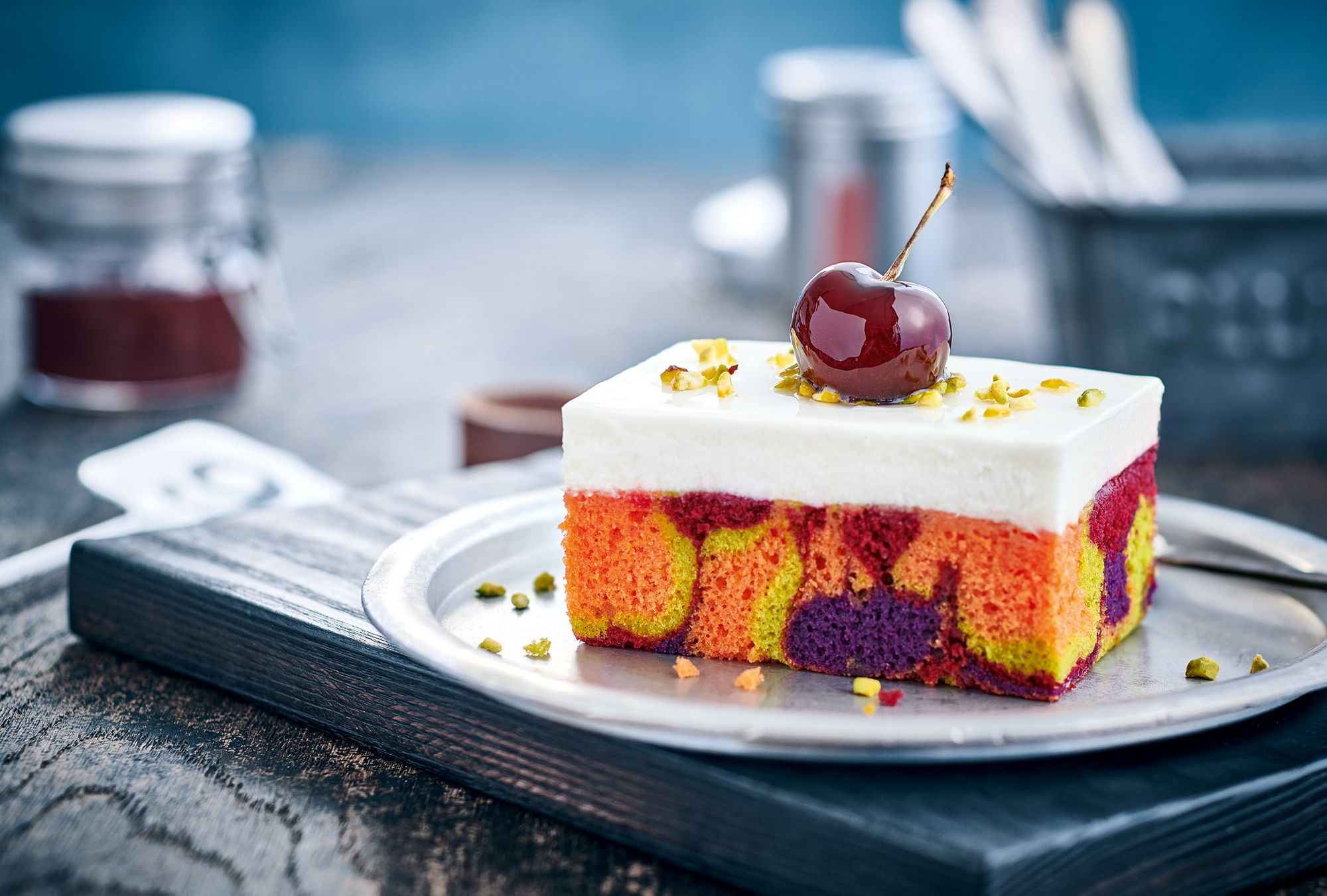 Rainbow Cake – Un visuel attractif avec du goût